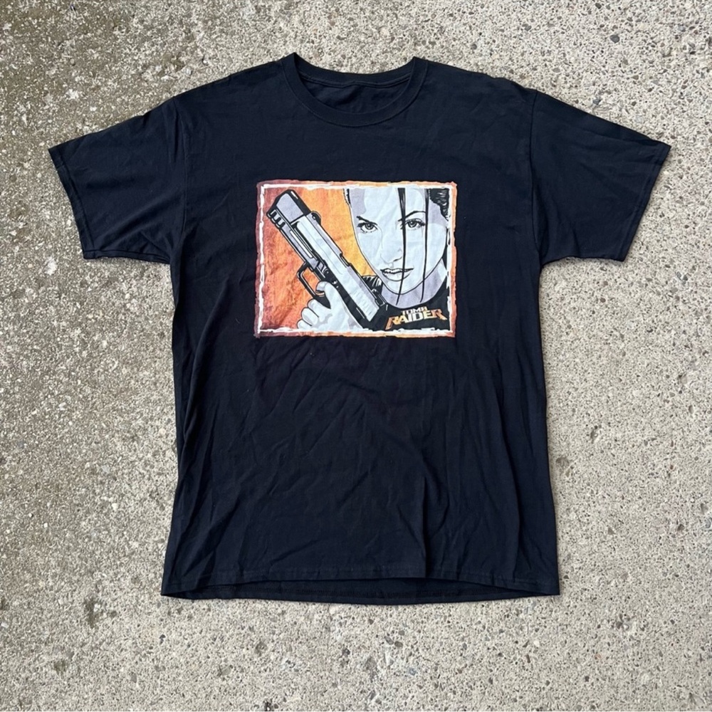 Lara Croft Angelina Jolie Tomb Raider XL T-Shirt NWT